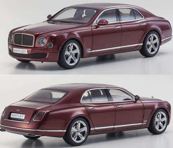 Kyosho 1/18 Bentley Mulsanne Speed Rubinho Red